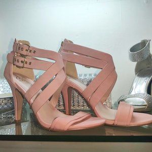 [SOLD] Fashion Nova "Elizabeth Heel" - Pink size 7.5
